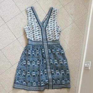 Faherty Macey Sleeveless Linen Dress